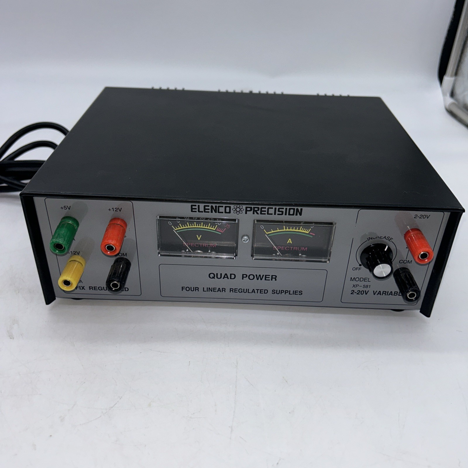 ELENCO PRECISION – Quad Power Supply – Model: XP-581 Free Shipping