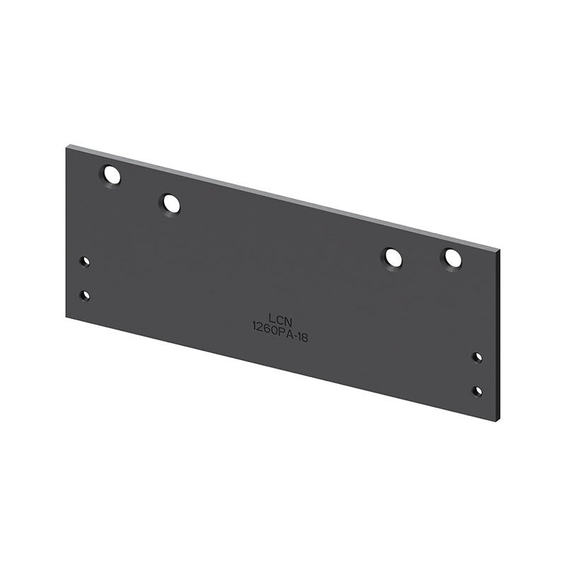 LCN Closers 1260-18PA-DKBRZ Door Drop Plate Parallel Arm Mount Dark Bronze