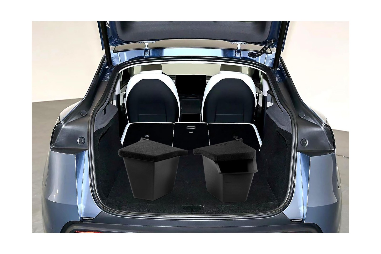 Tesla Model Y Juniper Rear Trunk Storage Bins 2025 2026 Tesla Model Y Juniper…