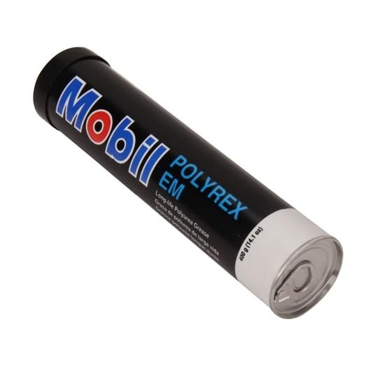 MOBIL Electric Motor Grease NLGI Grade 2 13.7 oz Lithium Complex Blue