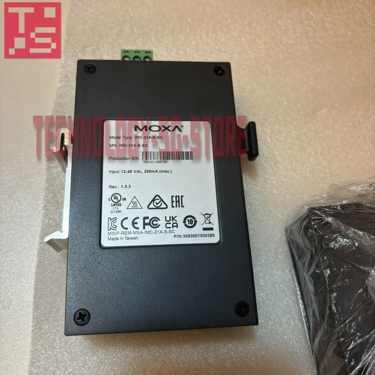 #1pcs new MOXA IMC-21A-S-SC Optical-Electrical Converter