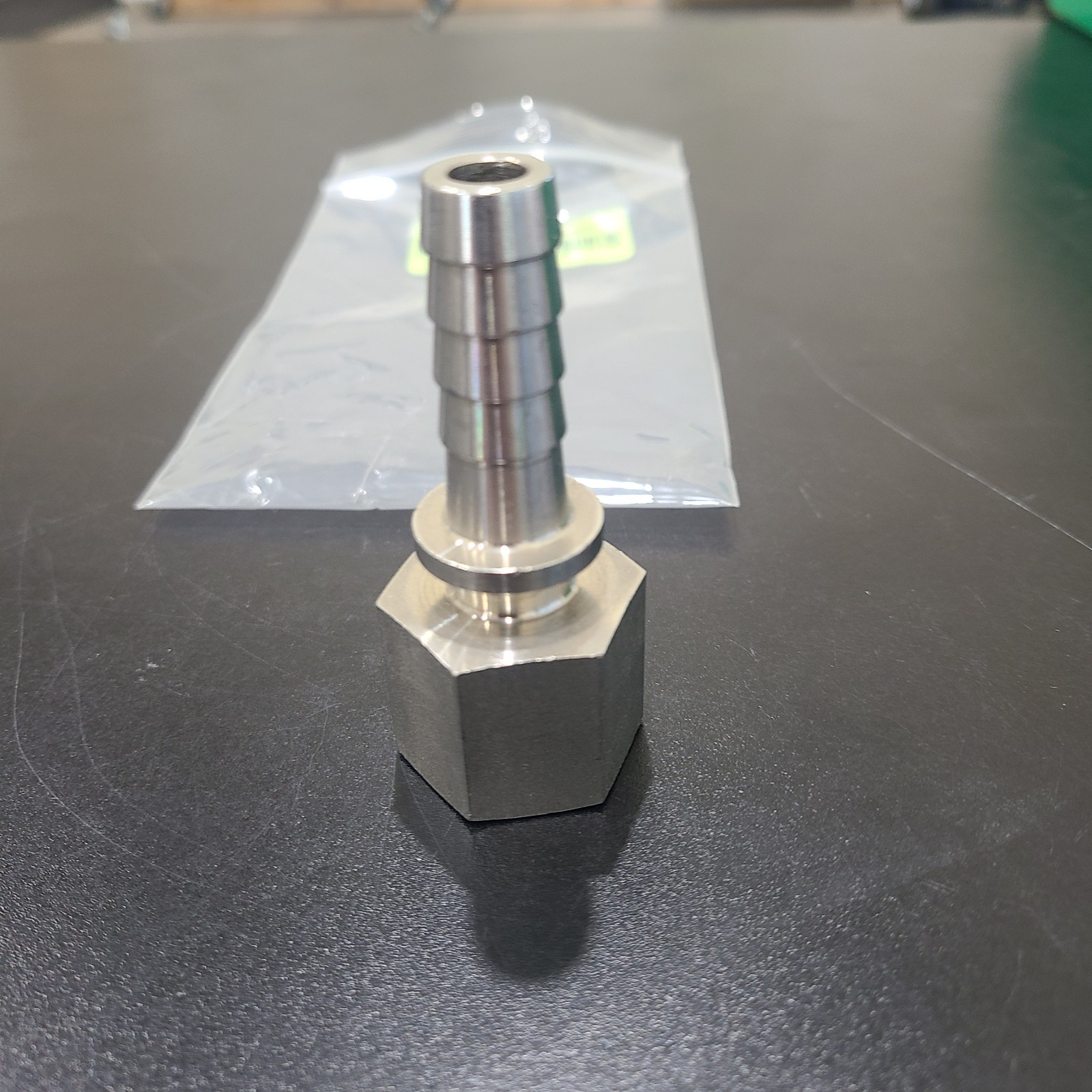 1/2 NPT Female x 1/2 Hose Barb Adapter Stainless Steel Fitting