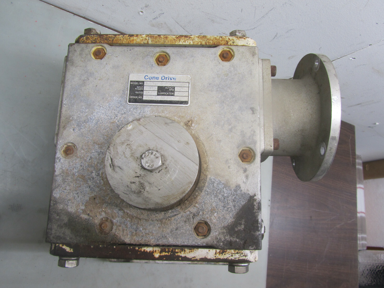 BOSTON 55973 CONE DRIVE GEAR REDUCER RATIO 60:1, B091060.WAAR1