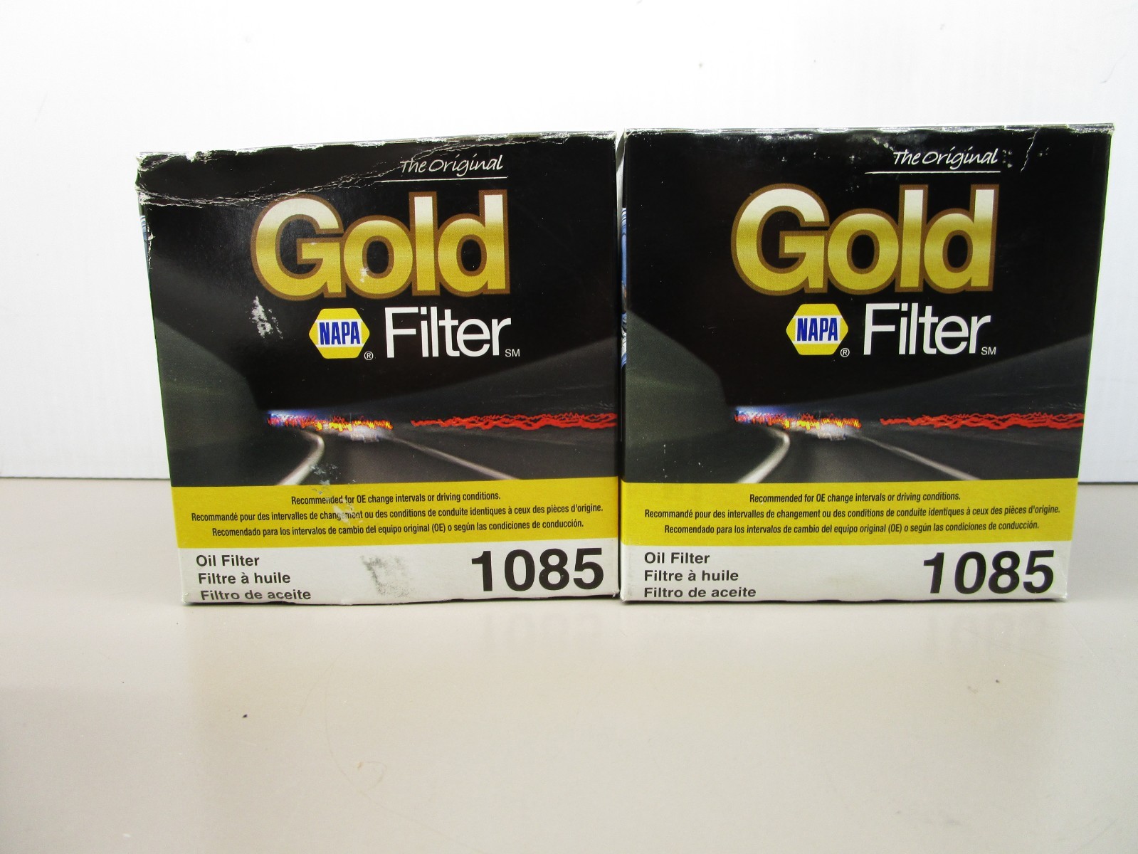 x2 Napa 1085 Engine Oil Filter