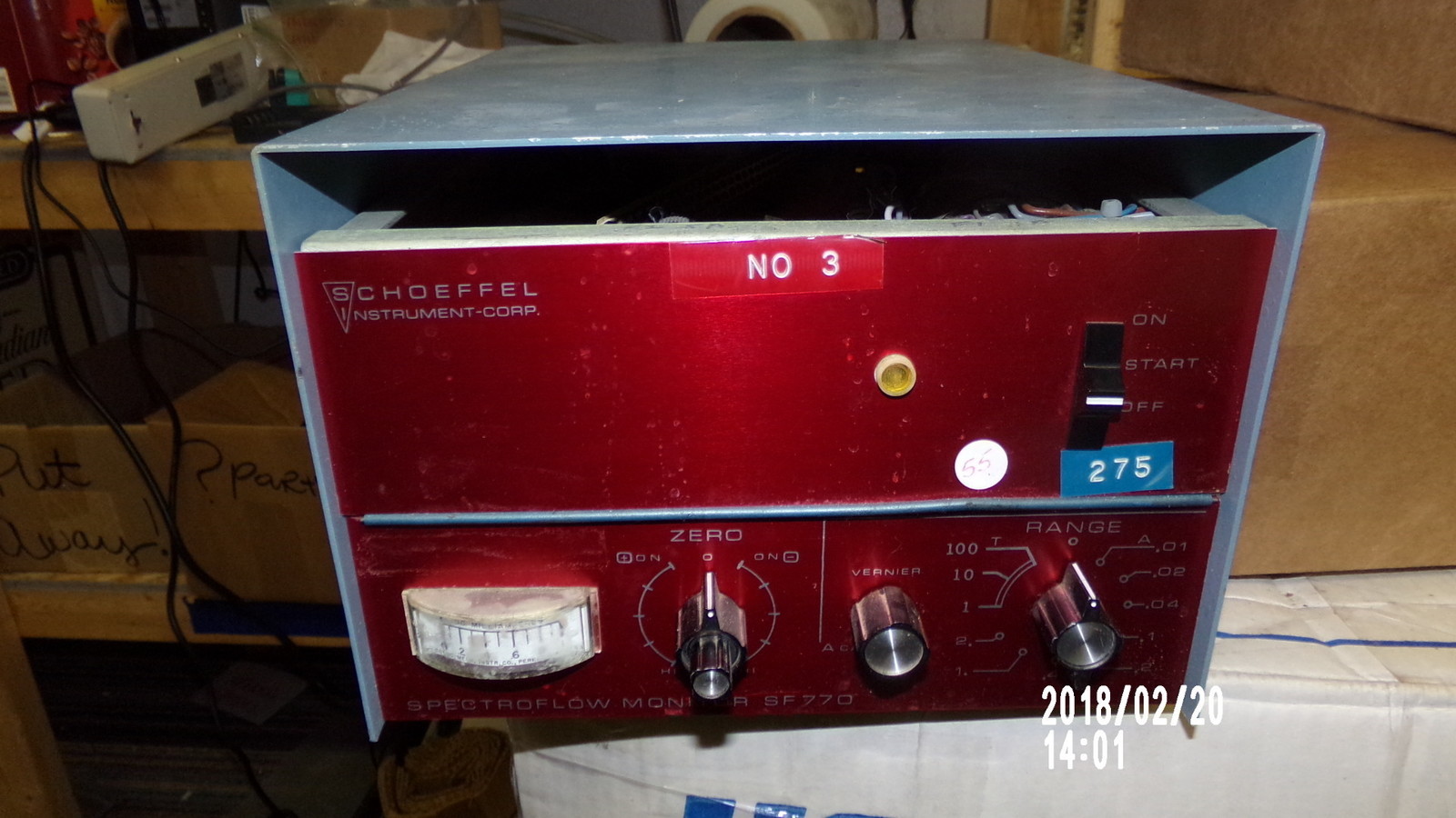 Choeffel Instrument Corp Spectro-Flow Monitor No. 3 SF770 *FREE SHIPPING*