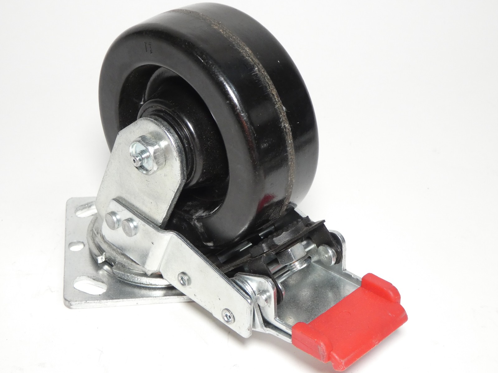 *Set of 2* We’re Always Around Heavy-Duty Total-Lock Swivel Plate Caster Whee…