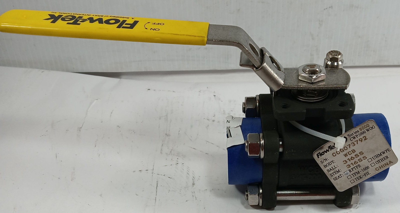 1 NEW FLOWTEK BRAY CCGO73793 ¾” STAINLESS STEEL BALL VALVE WELD NNB *MAKE OFFER*