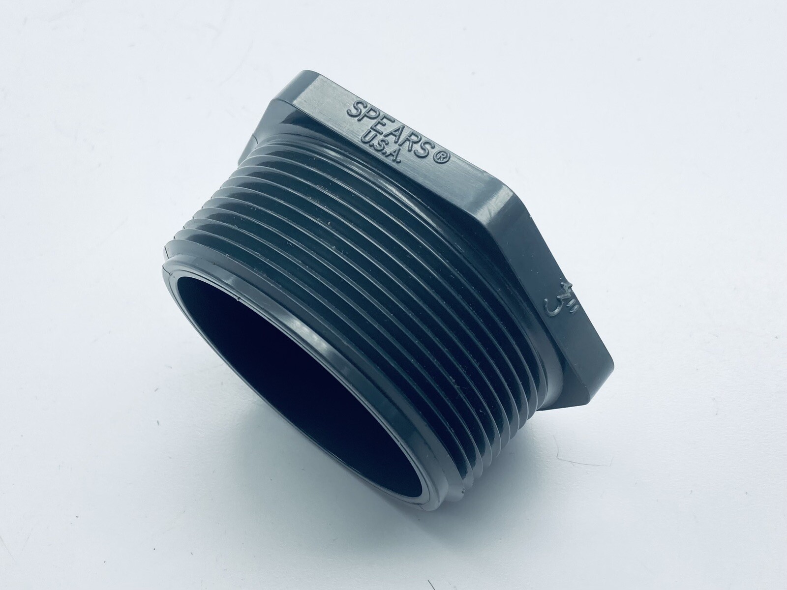 UNUSED SPEARS 850-030C THREADED 3″ PVCI PLUG SCH 80 MPT