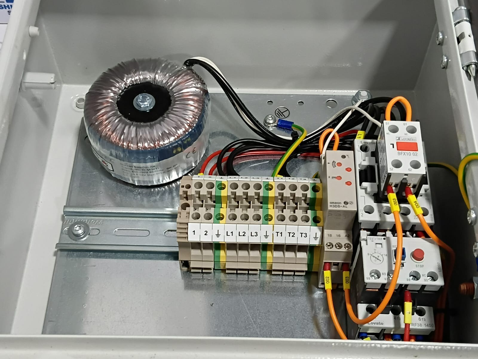 Kockum Sonics TK80 Contactor Unit Control Voltage 230VAC Main Voltage MAX 690V
