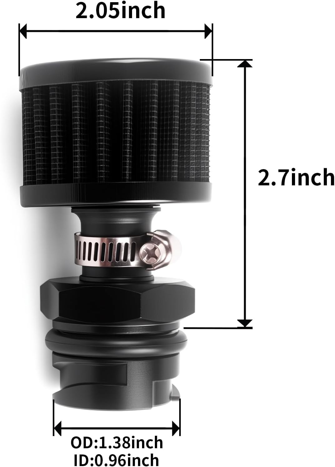 LS Valve Cover Oil Cap with Breather/Vent Air Filter Compatible With LX LSX LS1