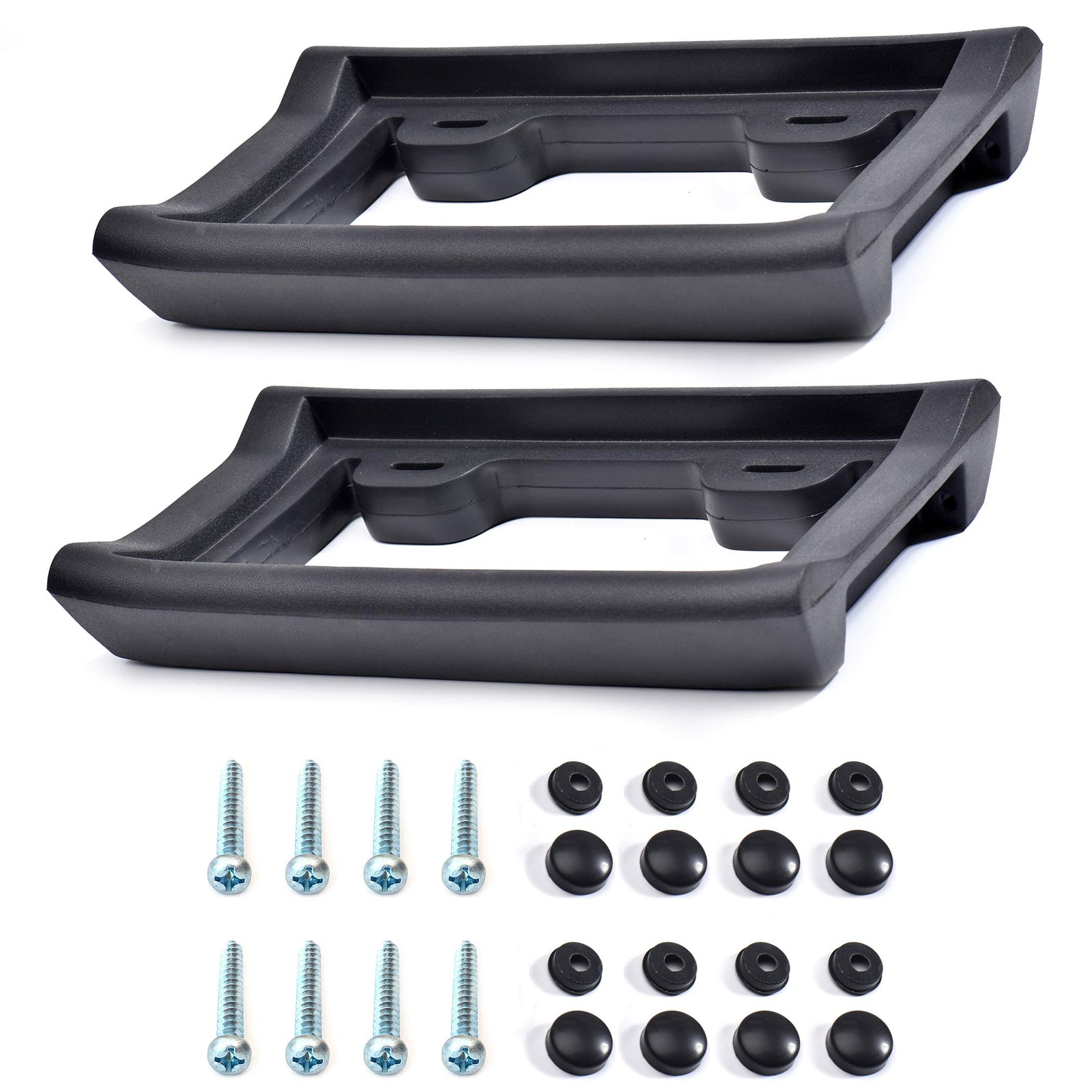 AR-PRO Ultimate License Plate Bumper Guard Screws Included – 2.3 Thick Rubber…