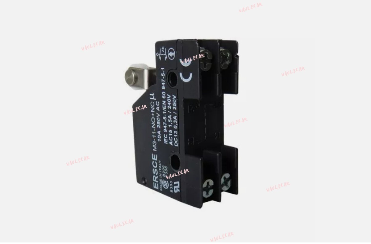 1PCS ERSCE switch M3-11-NO+NC(250VAC 10A) belt wheel