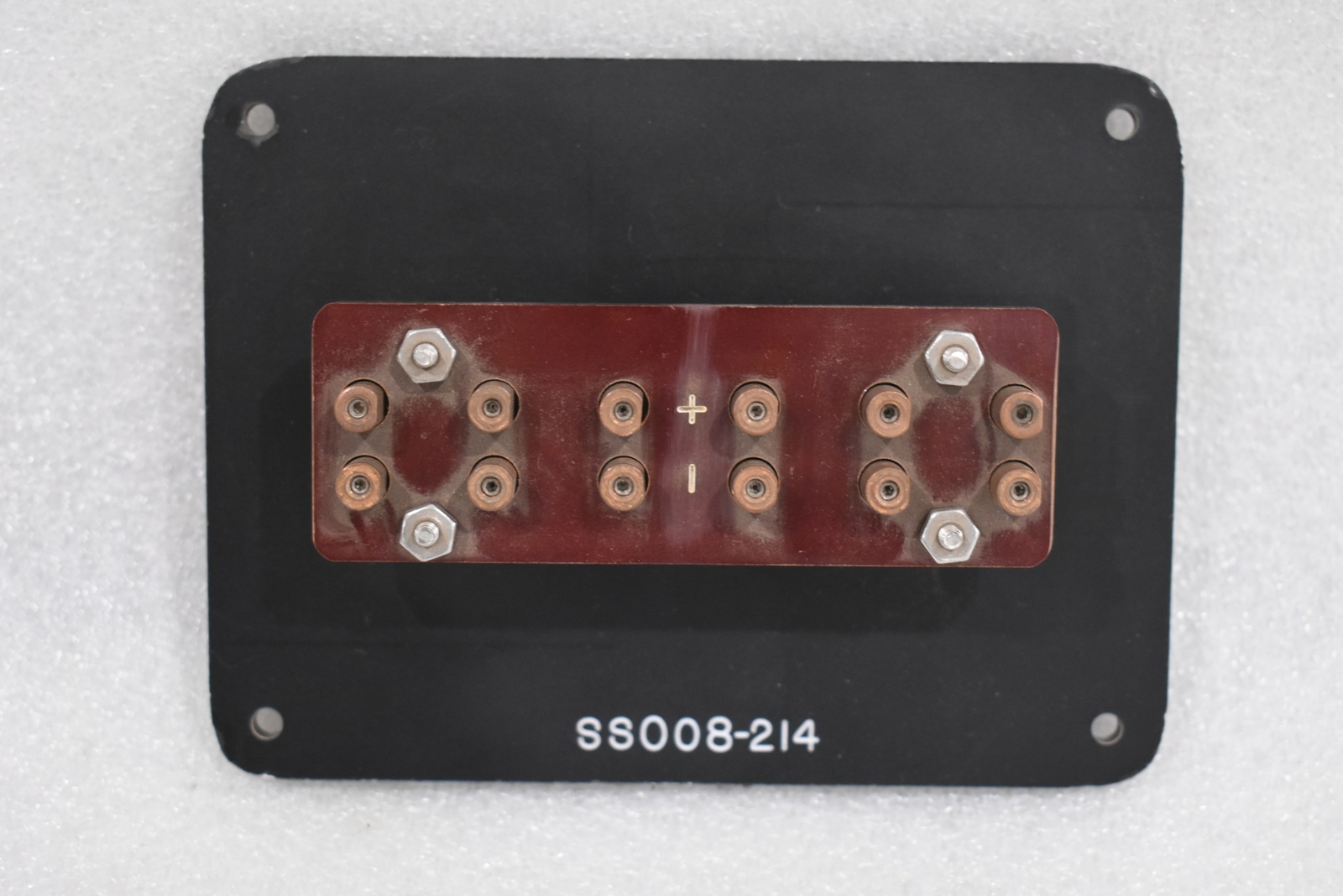 THERMO ELECTRIC SS008-214, 305225 PANEL, JACK, 6-SOCKET, VDP RF BLEEDER ASSEMBLY