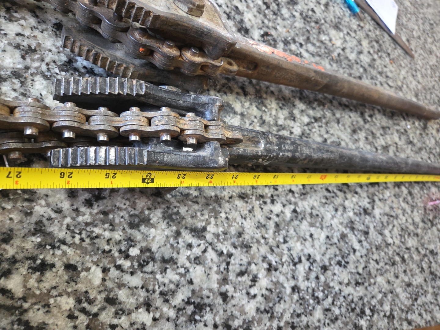2 -GEARENCH C120 TITAN Chain Tong 36″ And 48″ Chain