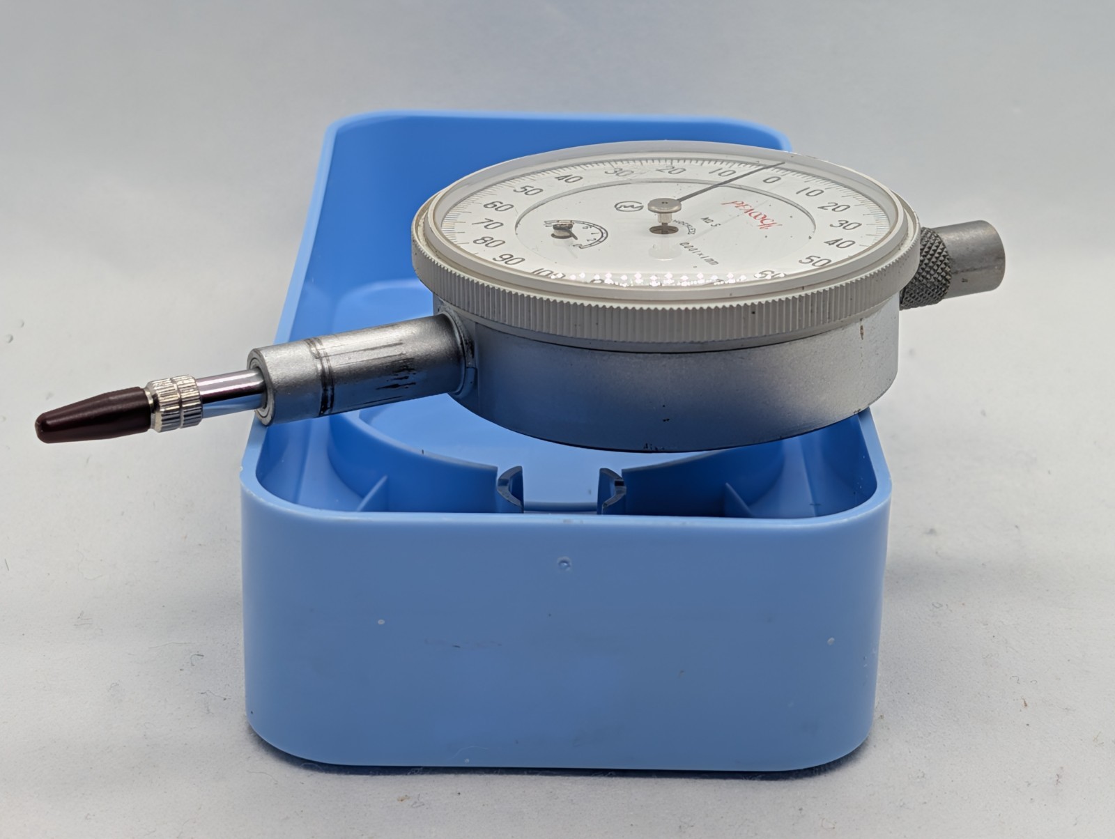 Peacock No. 5 Shockless 0.001-1mm Range Dial Indicator Gauge V36359