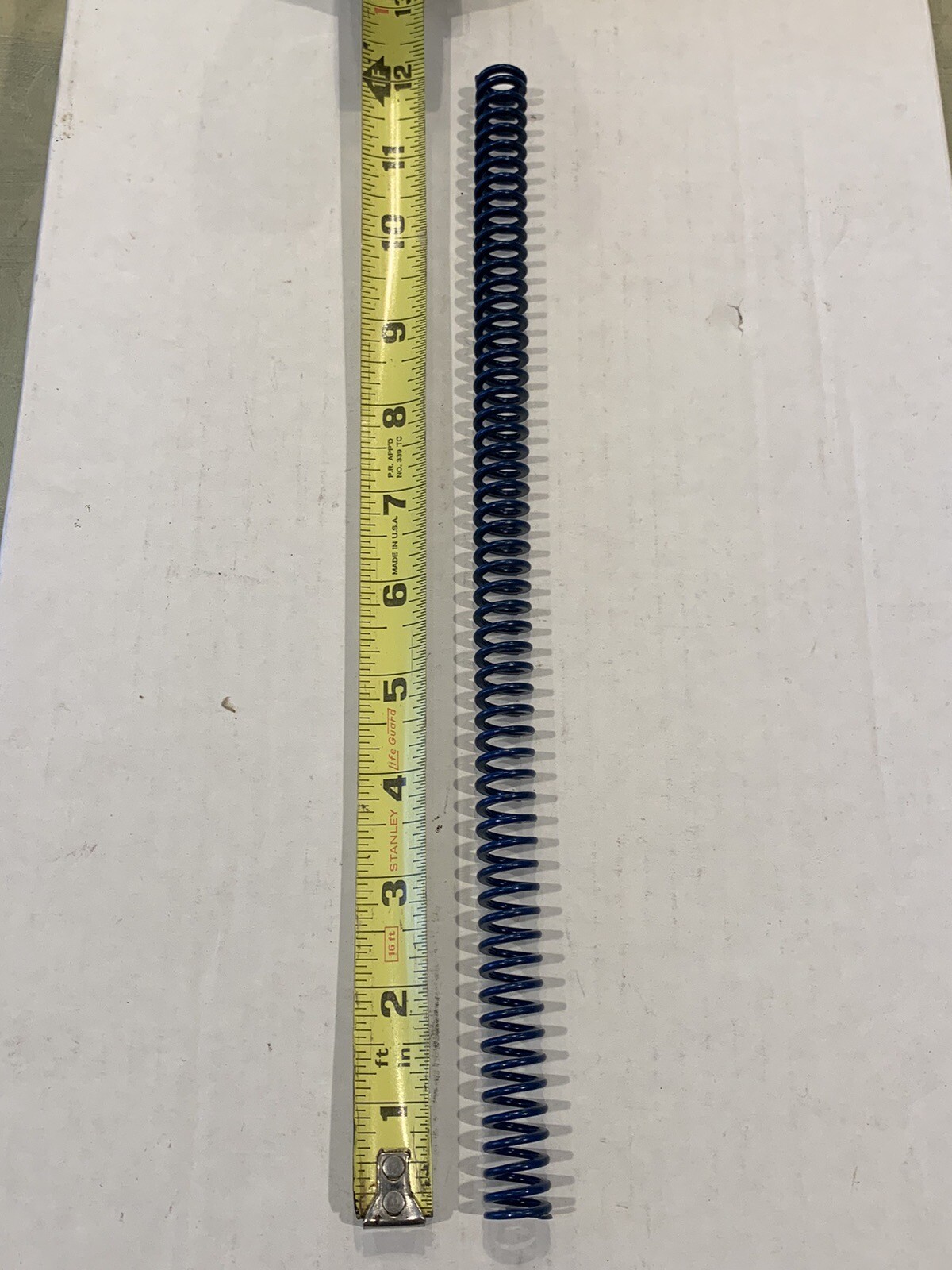 5/8 x 12 Die Spring 16MM x 305MM Medium Duty Blue Raymond Associated 103348 Coil