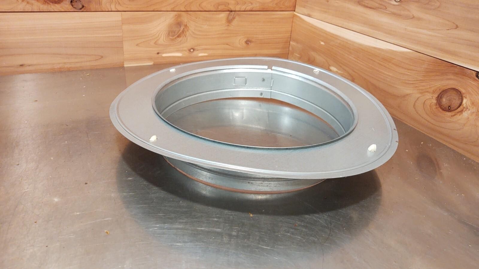 Hart & Cooley 5410 Collar Ring Snap In 10″ Steel