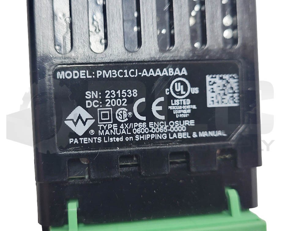 NEW WATLOW PM3C1CJ-AAAABAA PROCESS/ TEMPERATURE CONTROL 240V 50/60HZ