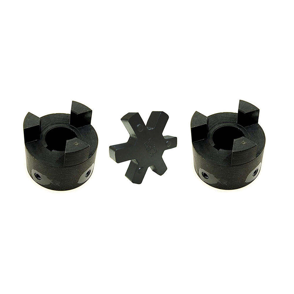 L095 ( 5/8″ to 5/8″ ) L-Jaw Coupling Set with Rubber Spider Coupler LO95