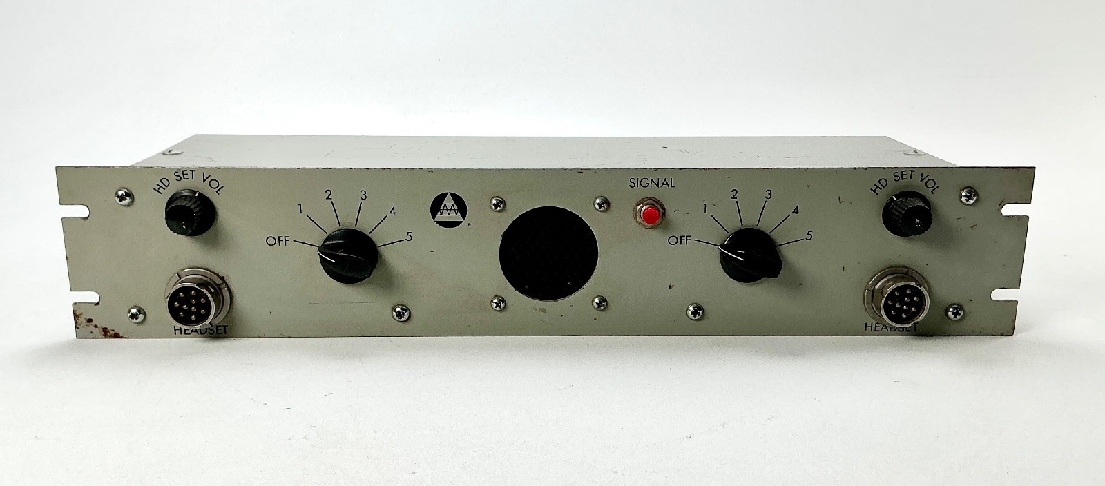 Vintage Nortronics Dual Operator Station Headset Intercom 24620066-1 Northrop