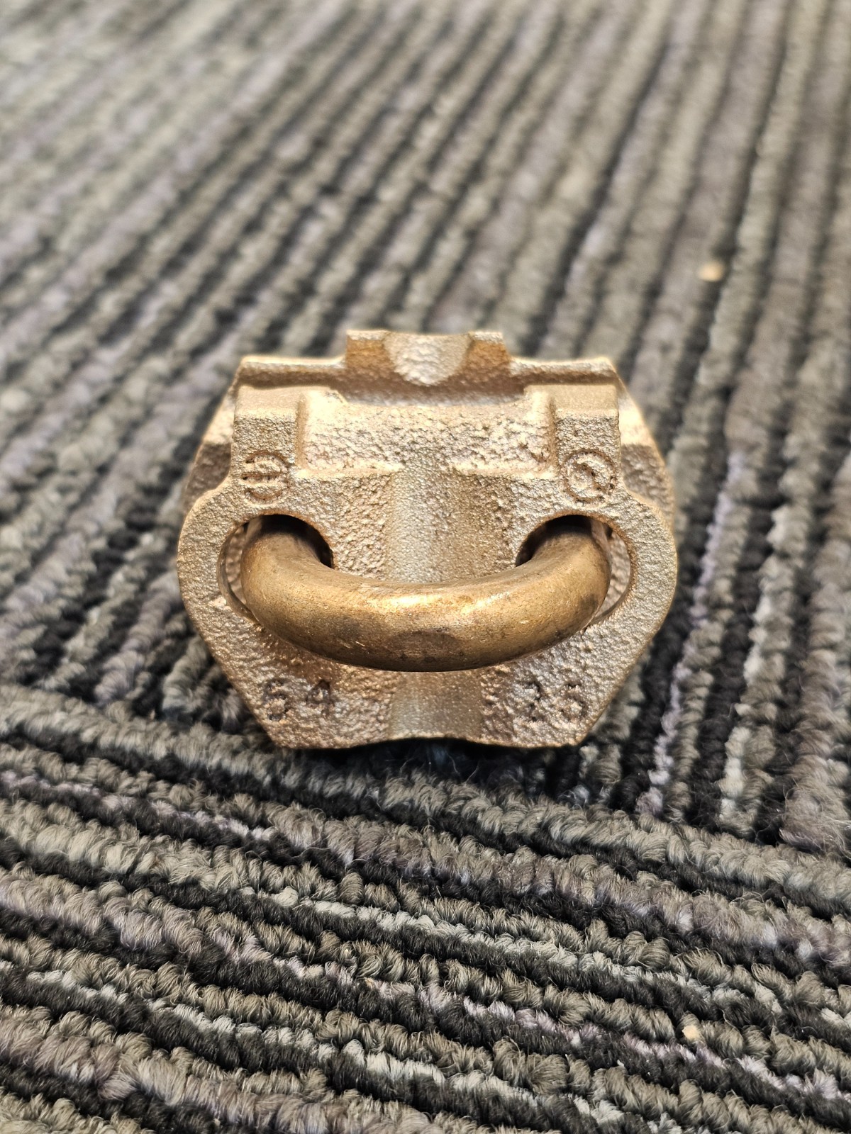 Burial Grounding Connector, Copper Alloy 4 SOL-2/0 STR 1/2 ROD 1/4 IPS