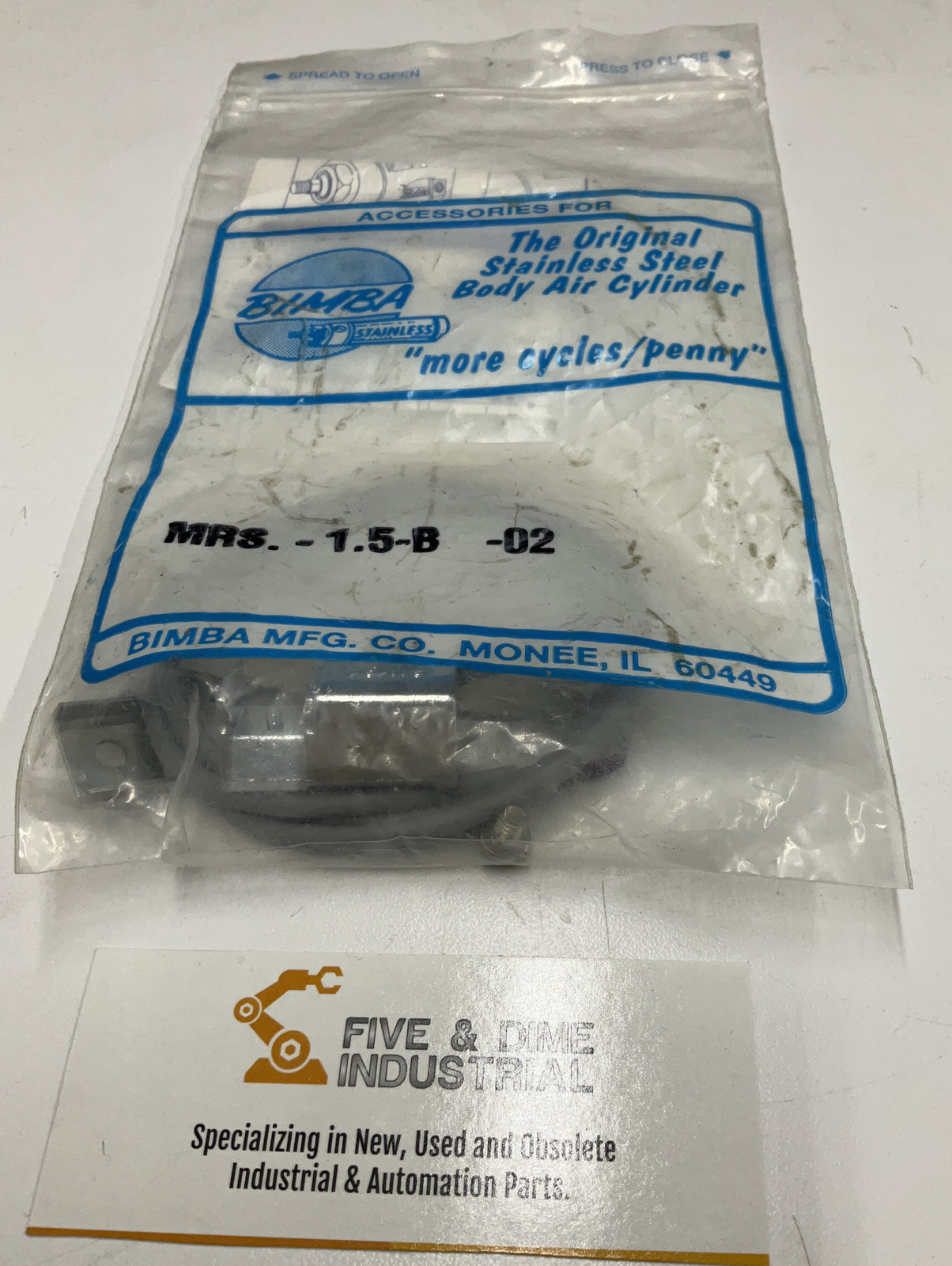 Bimba MRS.-1.5-B-02 Magnetic Reed Switch (CL186)