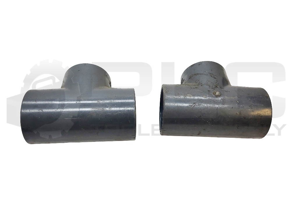 LOT OF 2 NEW SPEARS 801-030 TEE FITTING 3″ PVC SCH80 D2467 *READ*