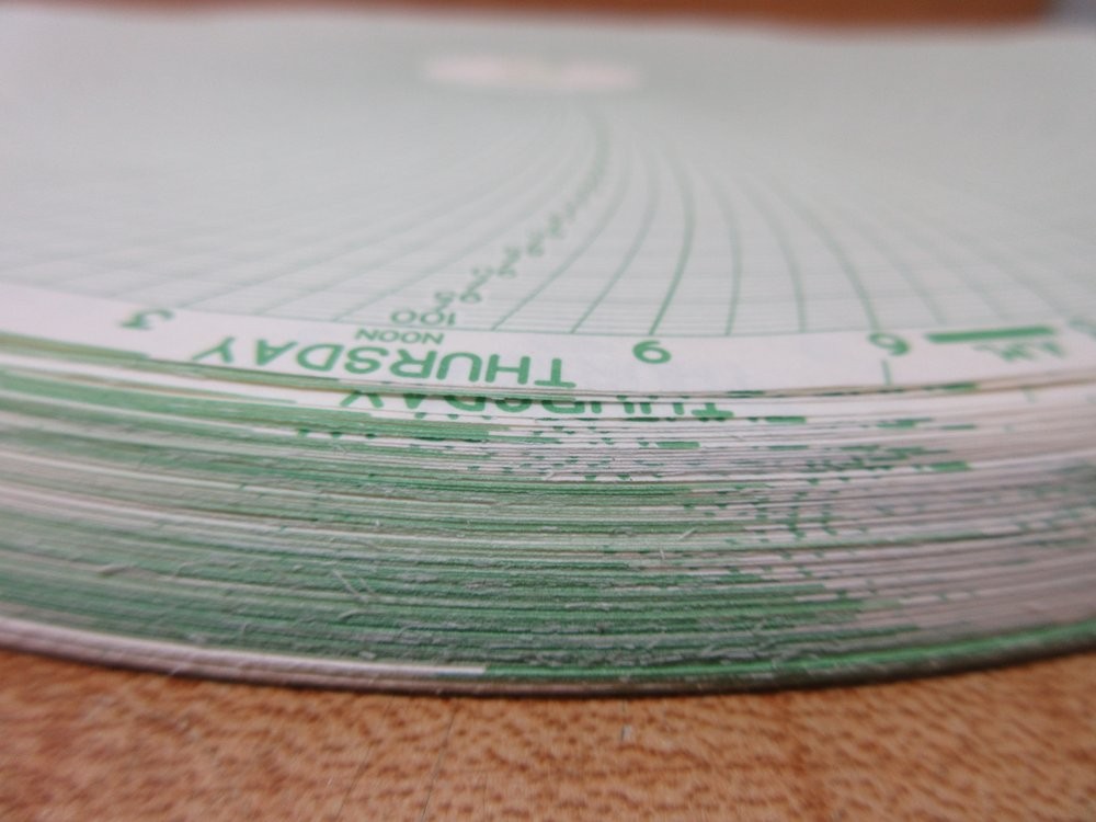 Graphic Controls 30581519 Circular Chart Paper