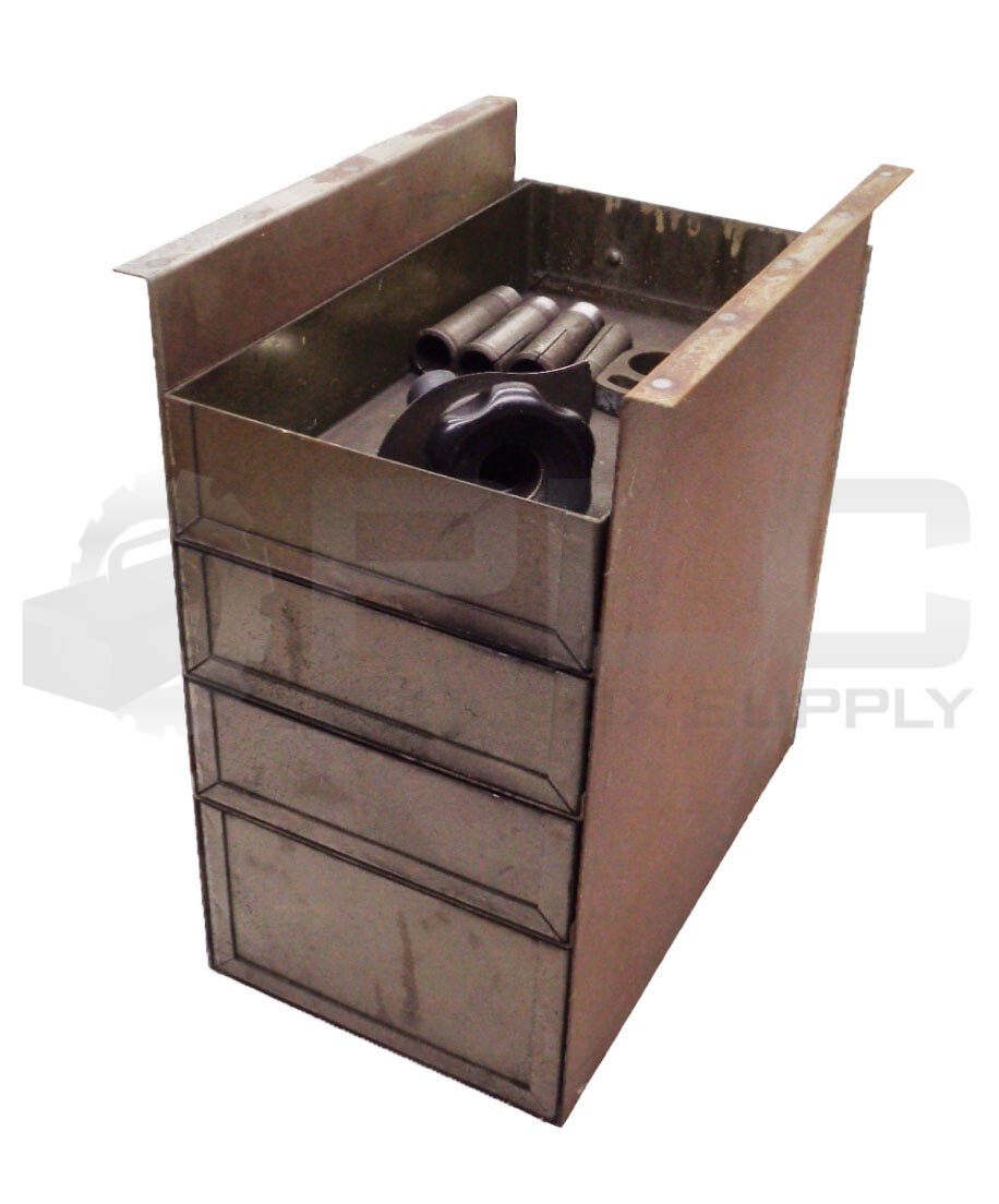 109 PIECE COLLET SET W/ HANDLE TOOL & HANG MOUNT CABINET 13″X8-1/2″X13″ *READ*