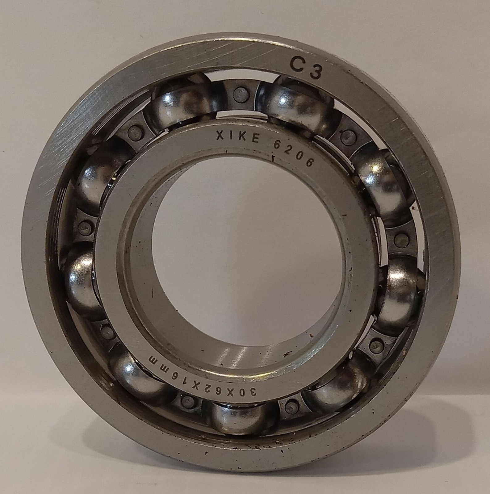 1 NEW XIKE 6206 C3 DEEP GROOVE BALL BEARING NNB ***MAKE OFFER***