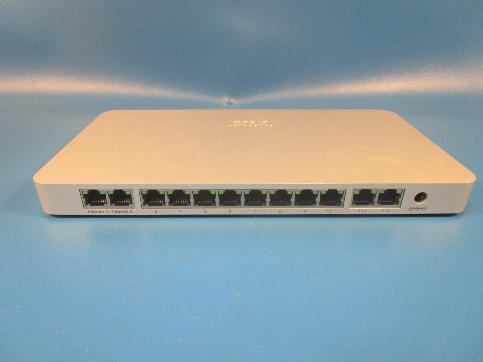 USED LOT OF 2 CISCO MERAKI MX65-HW, 600-47010-A ROUTER, 12-port Router