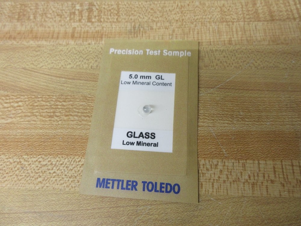 Mettler Toledo TC20500GL Safeline X-Ray Inspection Test Card TC2 5.0MM GL