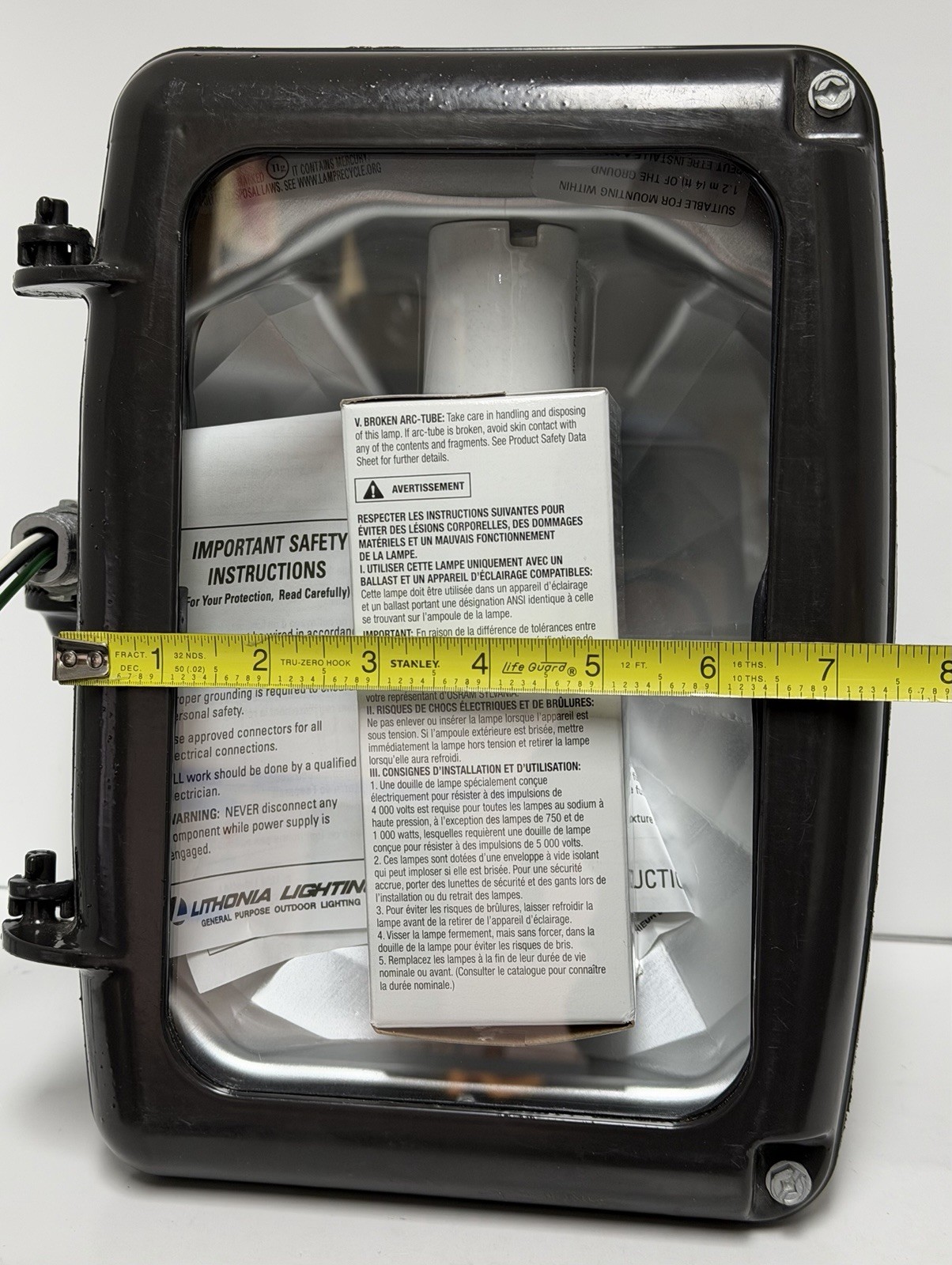 Lithonia Lighting TFM175MRBTBLPI Mini-Flood Light 175 Watt Contour Series TFM