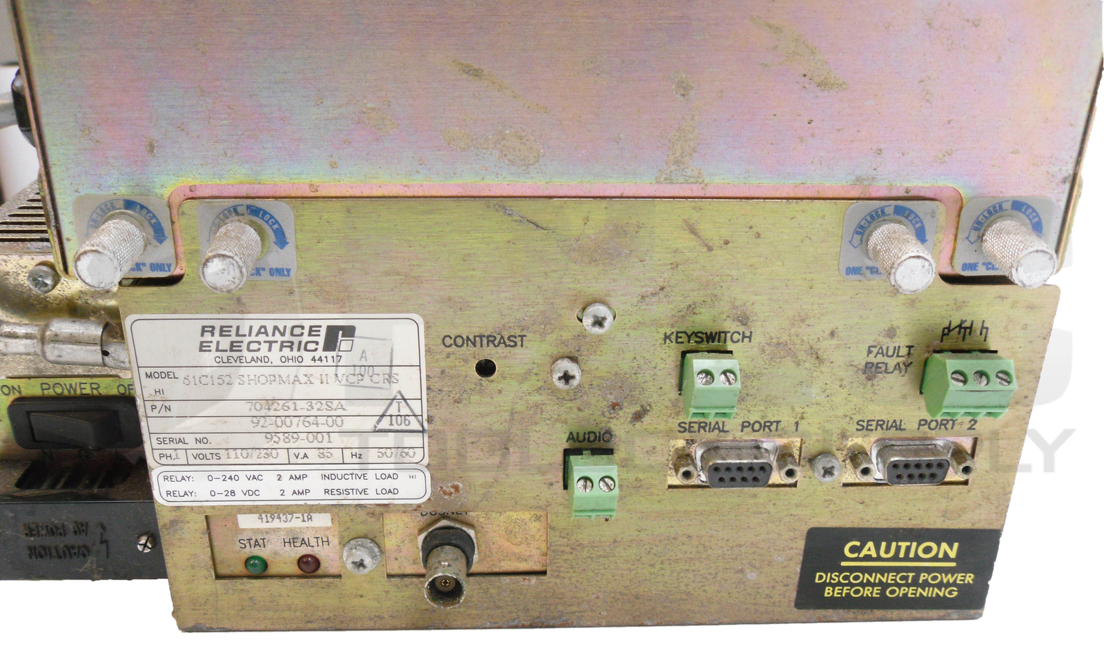 RELIANCE ELECTRIC SHOPMAX 91-00744-06 704261-32S 704261-32SA 61C153 92-00764-00