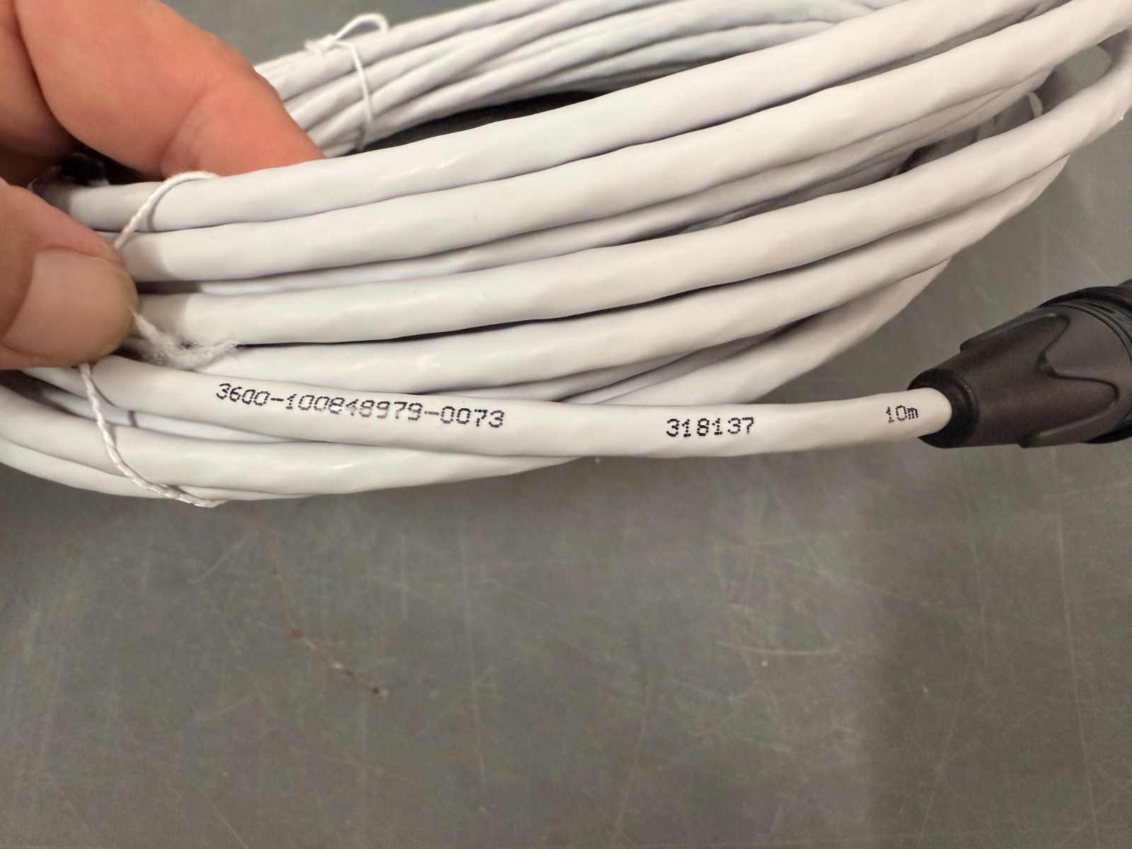 Neutrik 33′ Cat6 26AWG Snagless Unshield (S/FTP) 650MHz Ethercon Cable NKE6S-10
