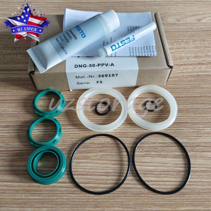 1PCS New Cylinder Parts Repair Kit For FESTO DNG/DNU-50-PPV-A