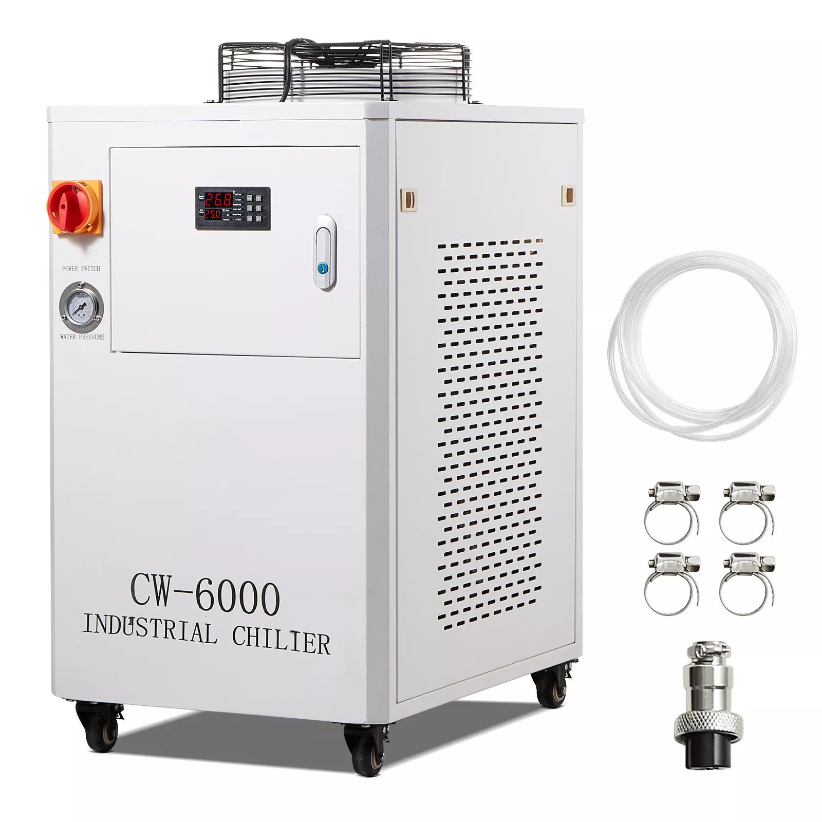 Industrial Water Cooler Water Chiller CW6000 for CO2 Laser Engraving Machine US