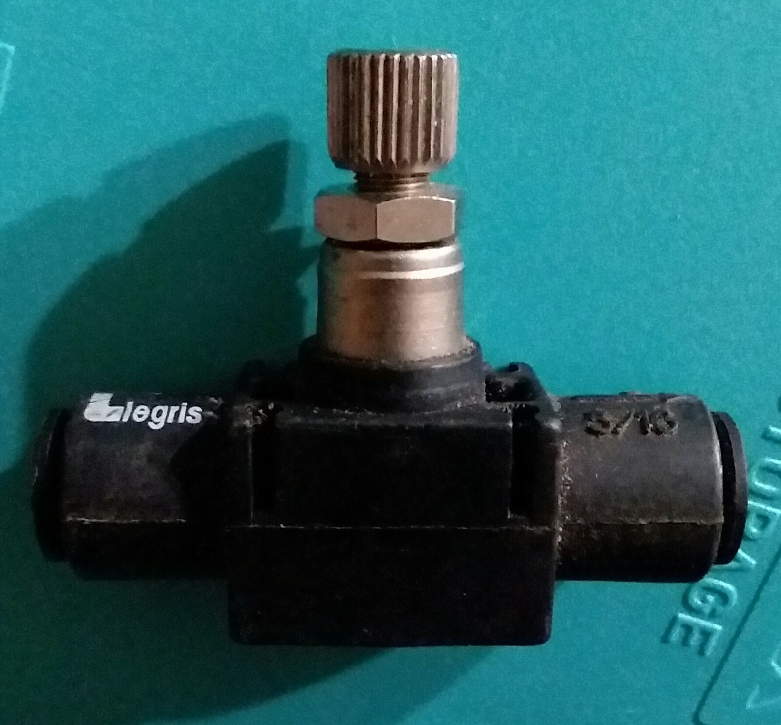 Legris 8mm – 5/16 Tube OD Inline Flow Control Valve. Tube x Tube 7770 08 00