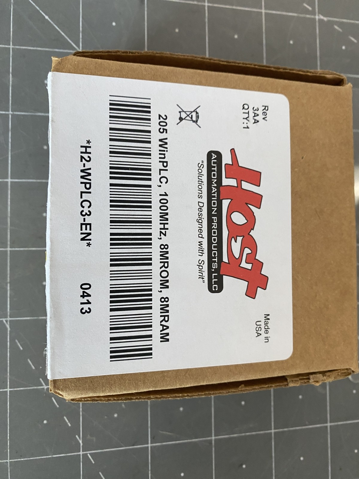 Host Automation Products WinPLC CPU Module PN: H2-WPL3-EN REV 3AA