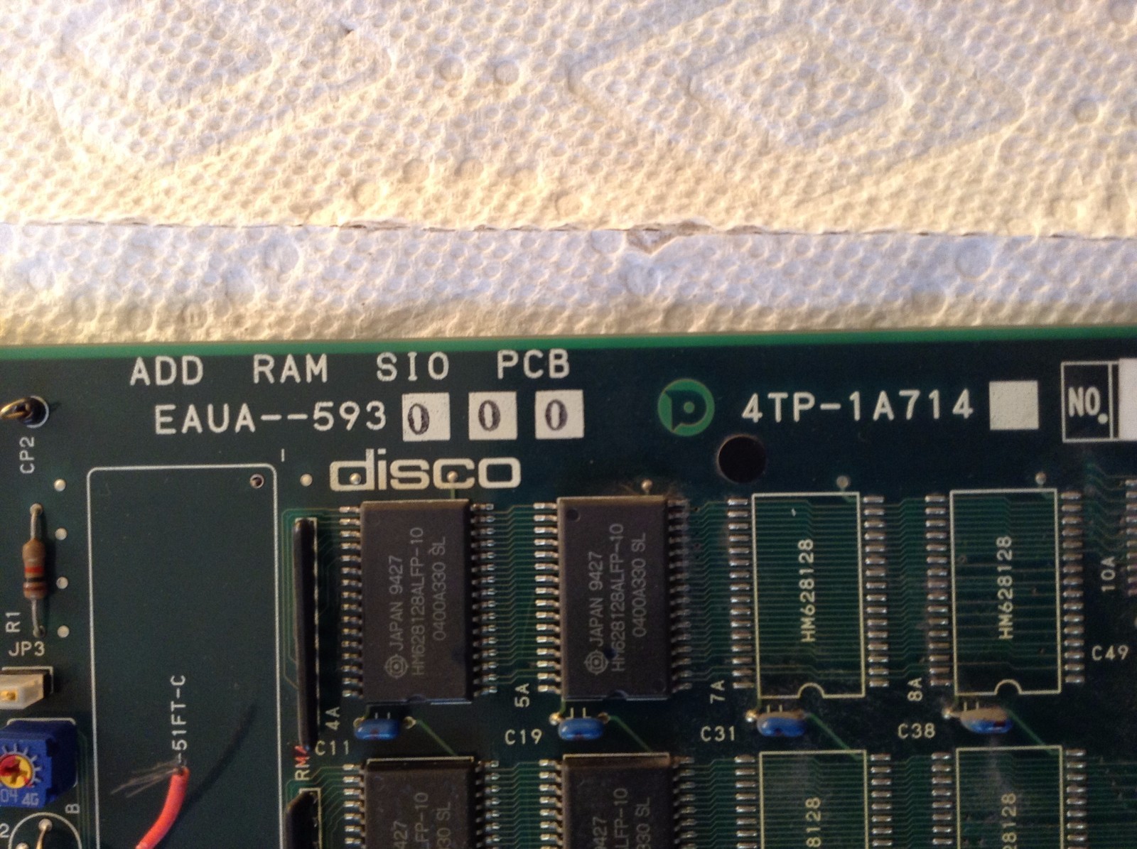 Disco 4TP-1A714 Board ADD RAM EAUA-462701 FAPCB-0489