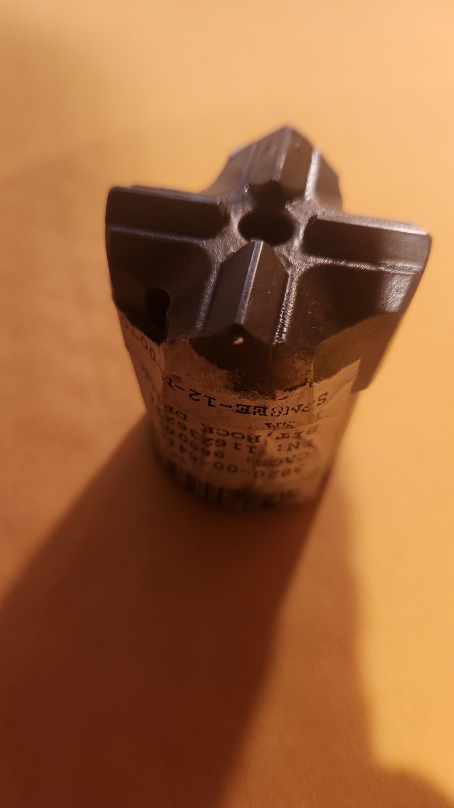 MILITARY 116236211 MS39125-5 STEEL ROCK DRILL BIT NSN 3820-00-641-7643 [7288E+]