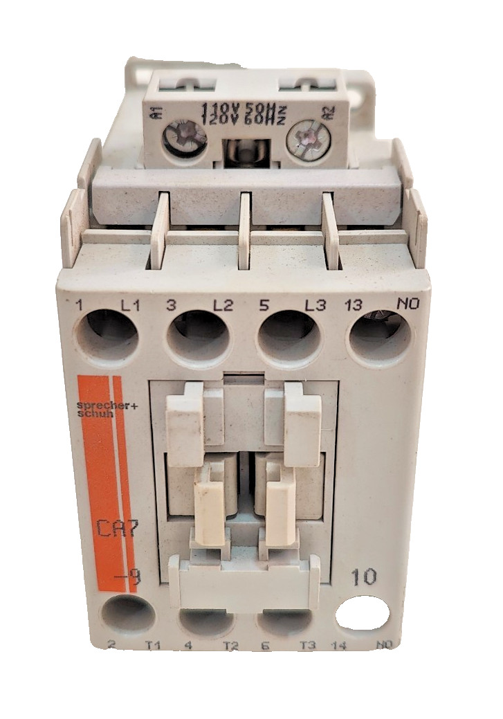*NEW IN BOX* Sprecher & Schuh CA7-9-10-120 contactor 110-120V 50/60HZ