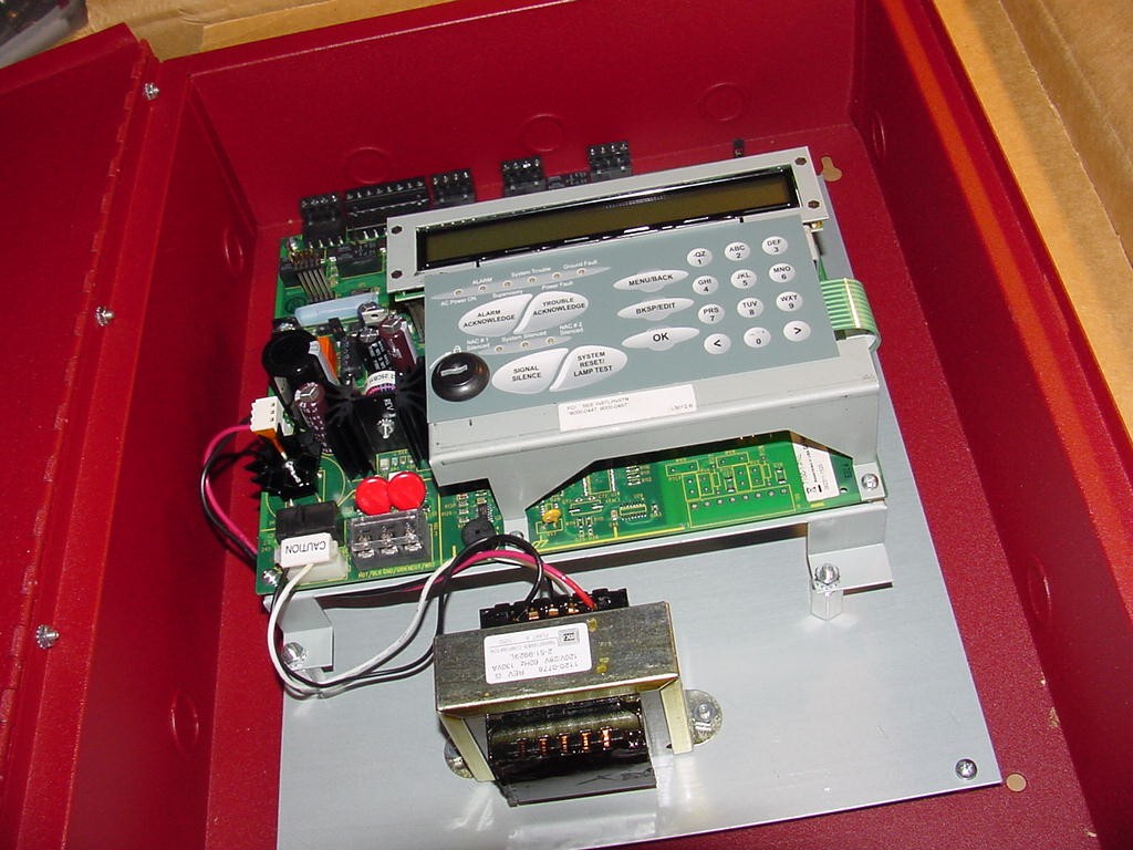 Honeywell Gamewell 7100-1-PNL, Fire Alarm Main Control Board, 197 Address’s NEW