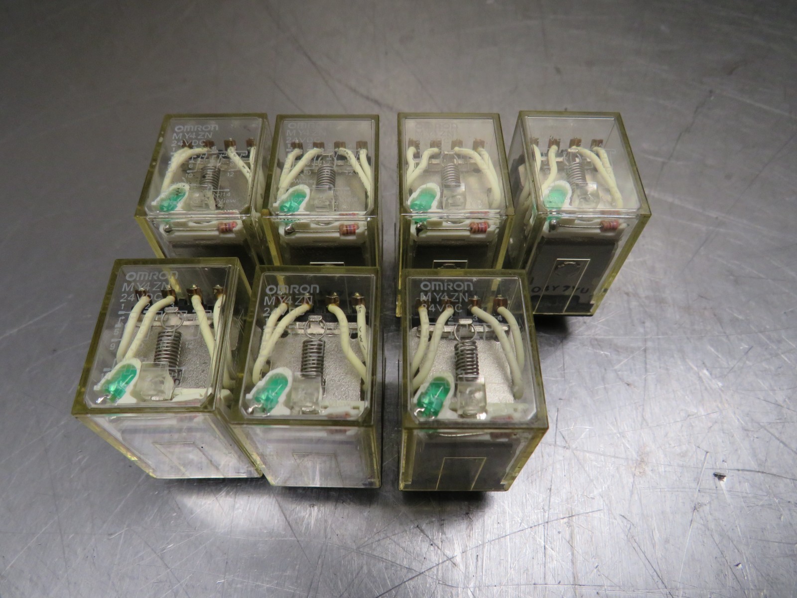Omron MY4ZN Relay 24VDC Lot of 7!
