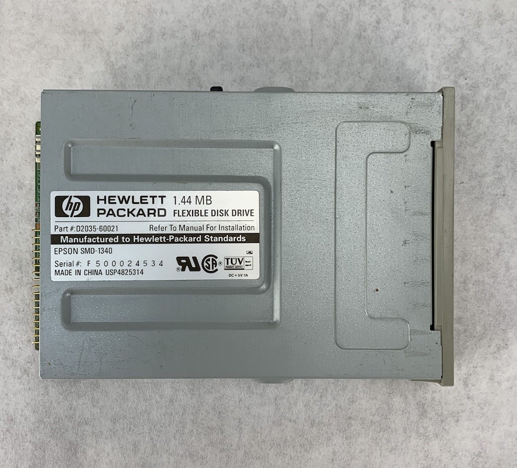 HP D2035-60021 SMD-1340 1.44 MB Flexible Disk Drive