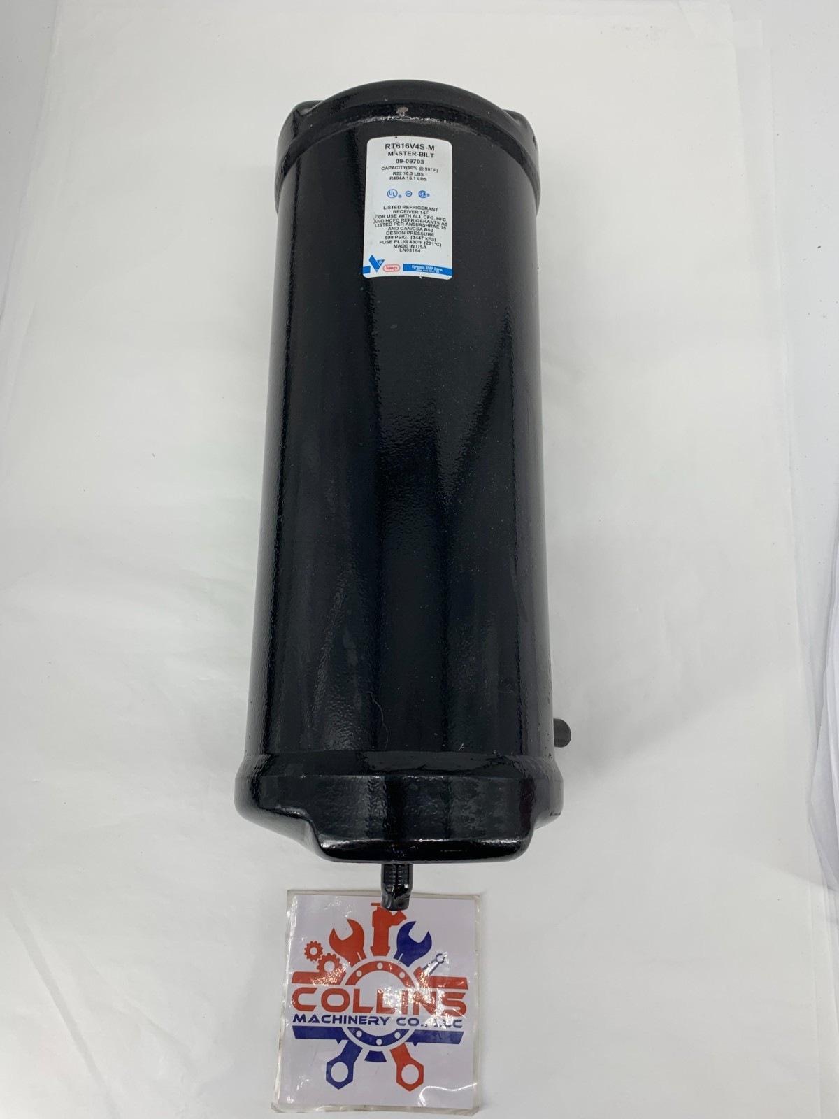 Master-Bilt RT616V4S-M 09-09703 Liquid Receiver 6″ X 16″