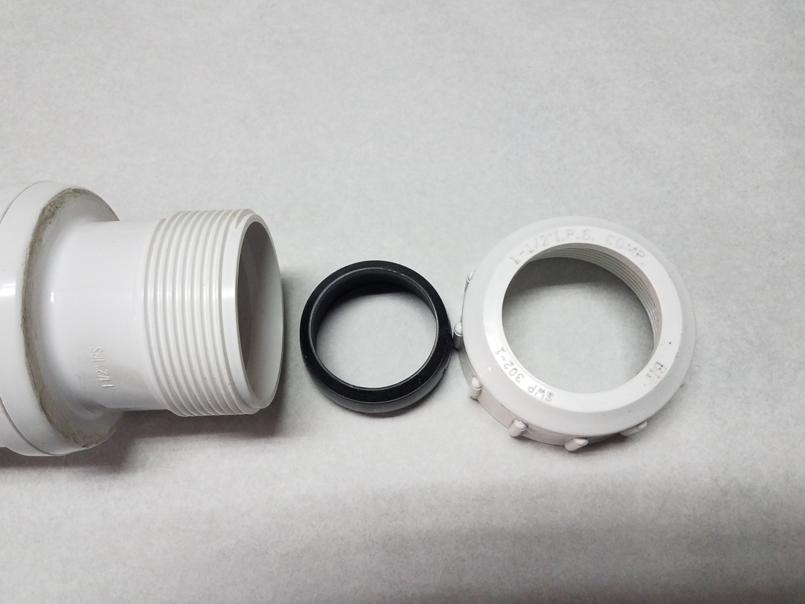 GRANBY 17SCC-15 1-1/2″ UNION COMPRESSION PVC SWING CHECK VALVE NNB