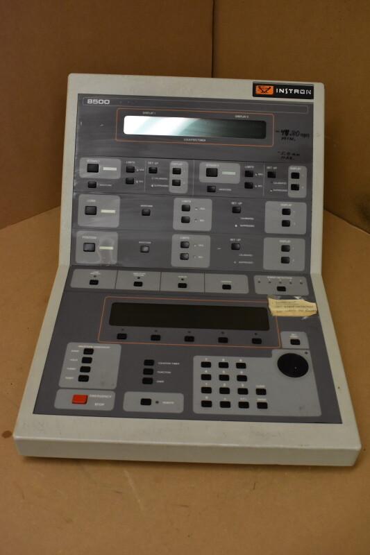 Instron 8500 series control panel 12.5 firmwear.