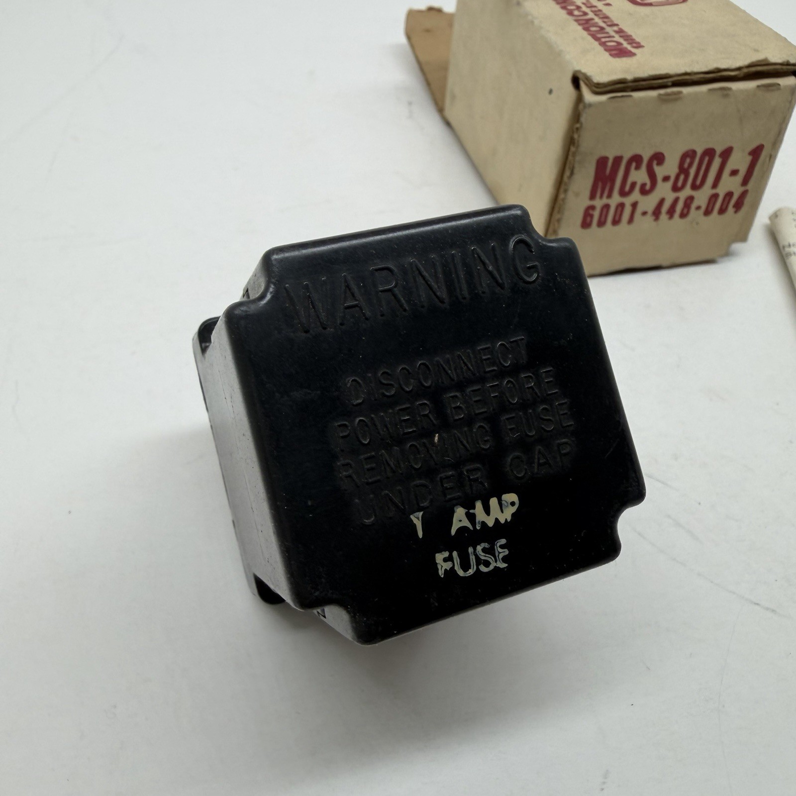 NIB WARNER ELECTRIC .8A 90V OUTPUT POWER SUPPLY MCS-801 NOS 6001-448-004