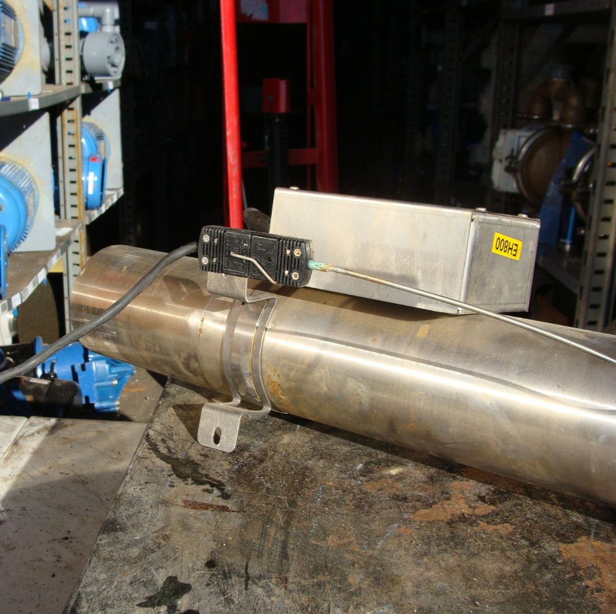 FLOW TORCH FT400-9KW-480-3-NF-NF-F2 STAINLESS STEEL GROUND HEATER 4″ 3PH